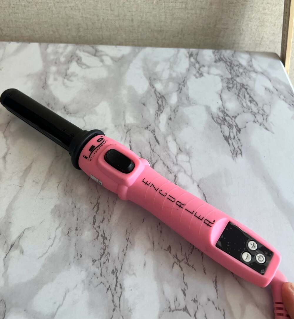 ISO Professional EZCurler RM-35F 2-in-1 Curling Iron and Straightener